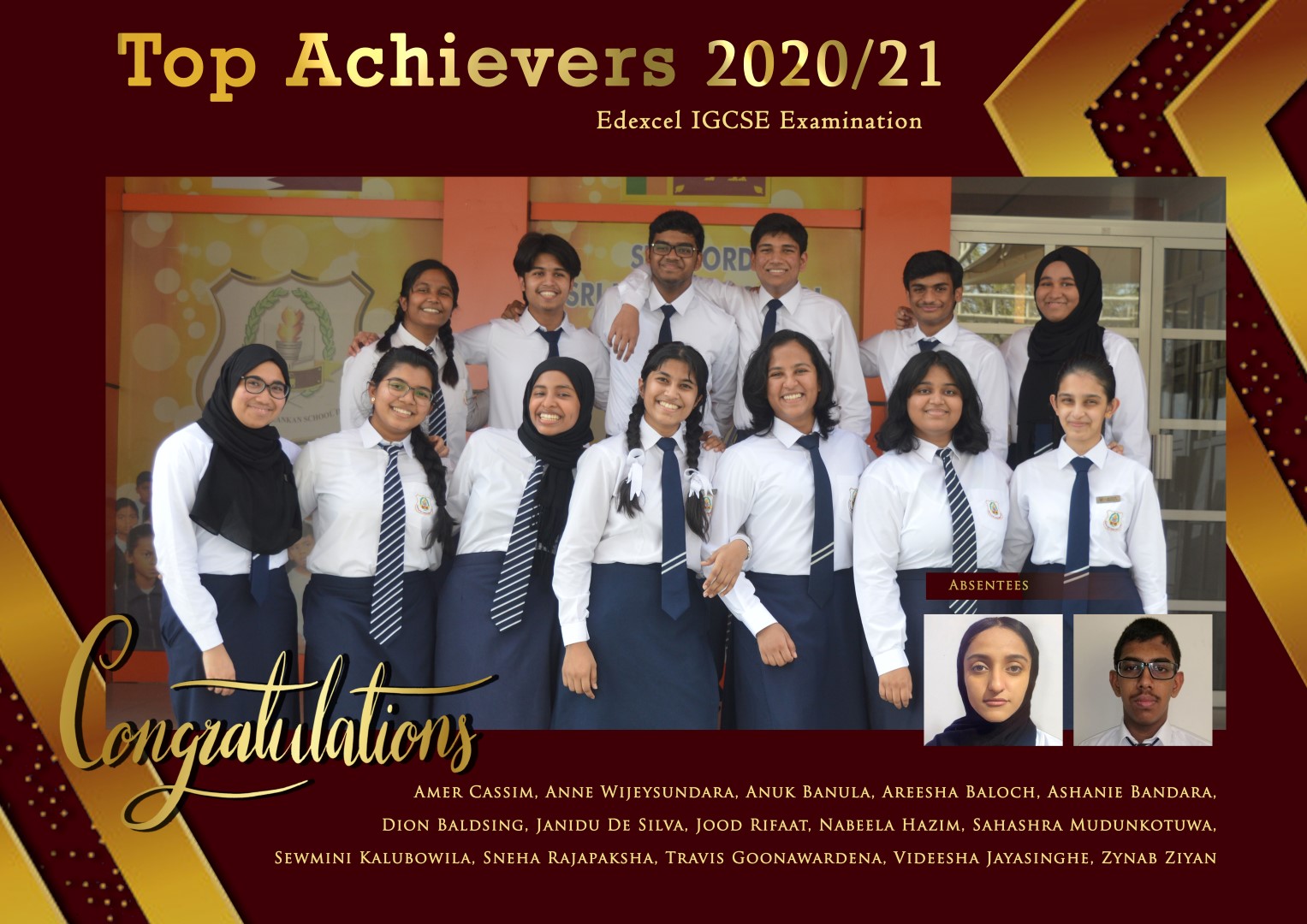 Academic Achievers - SSLSD