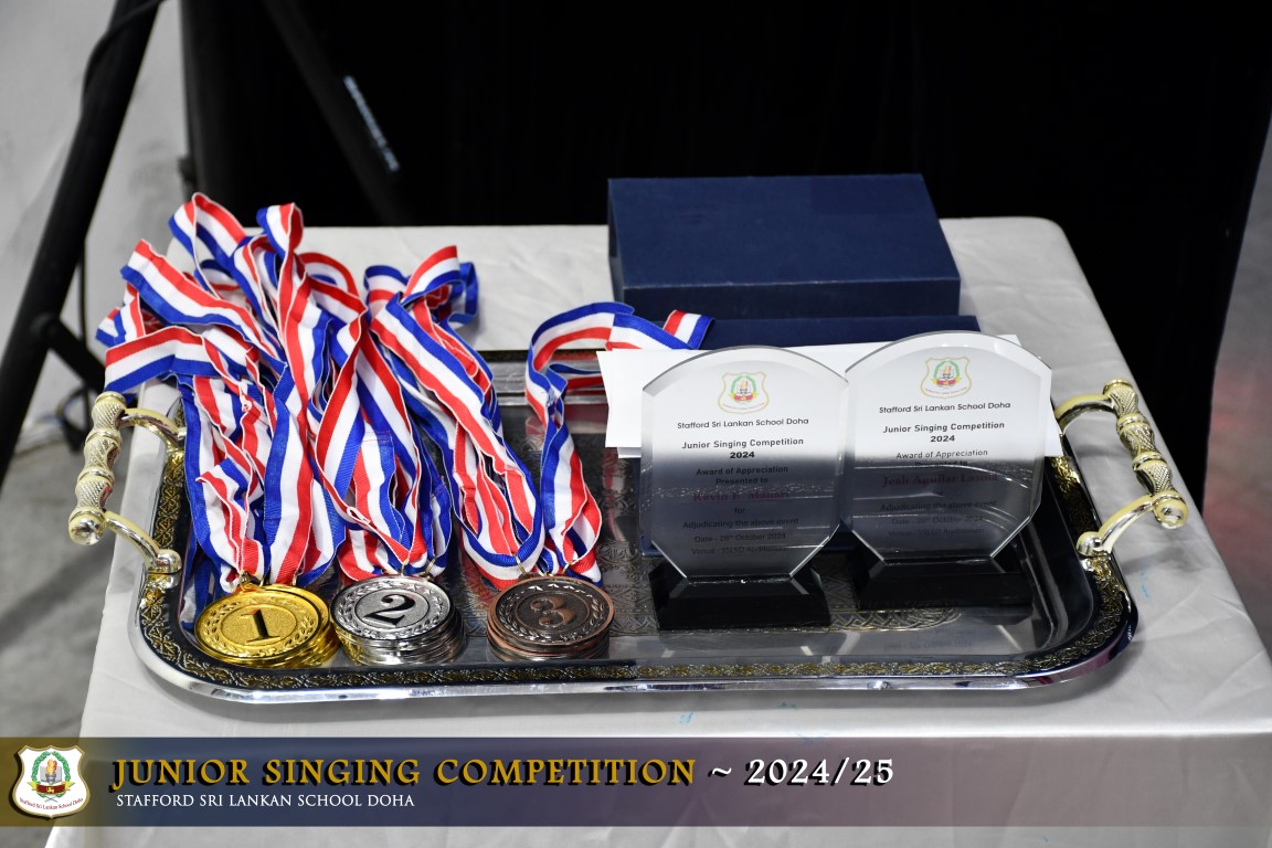 JUNIOR SINGING COMPETITION 2024/25